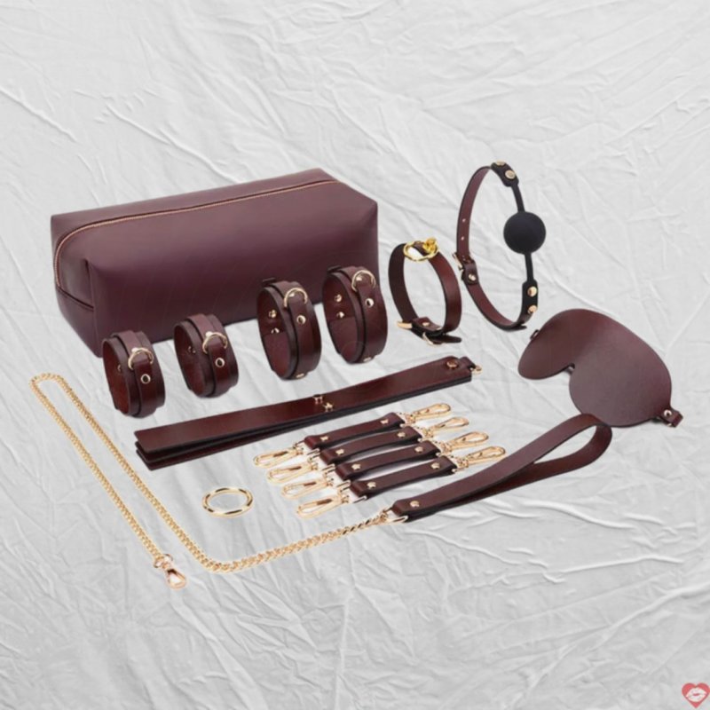 Bộ dụng cụ BDSM cao cấp Kit Bondage 01 - Kích thích cảm xúc 