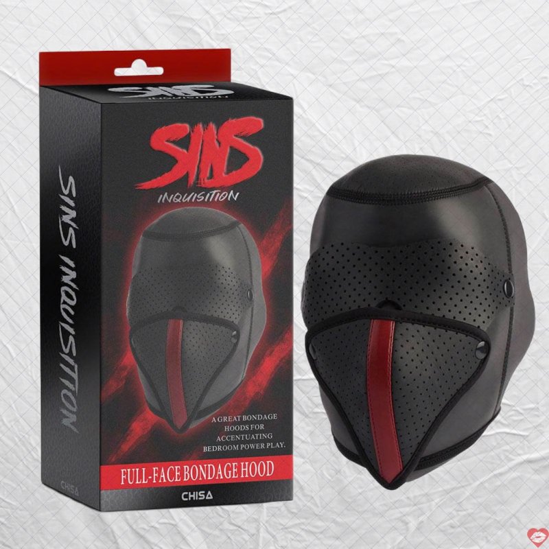 Mặt Nạ BDSM Chisa Sins Inquisition Khóa Trọn Bộ Đầy Kích Thích 