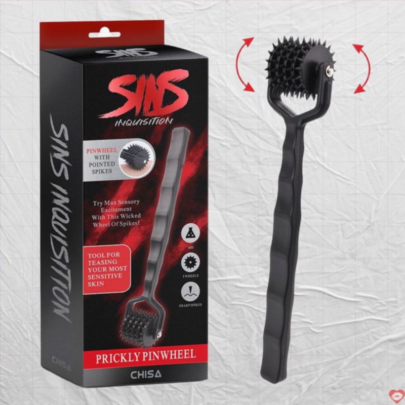 Cọ lăn gai BDSM Chisa Sins Inquisition Pinwheel kích thích mê ly 