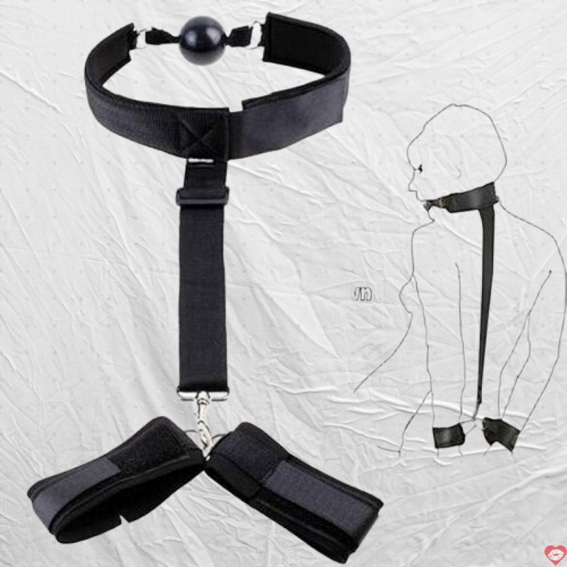 Khóa Hàm Và Còng Tay Bạo Dâm Cực Dị Siêu Lạ