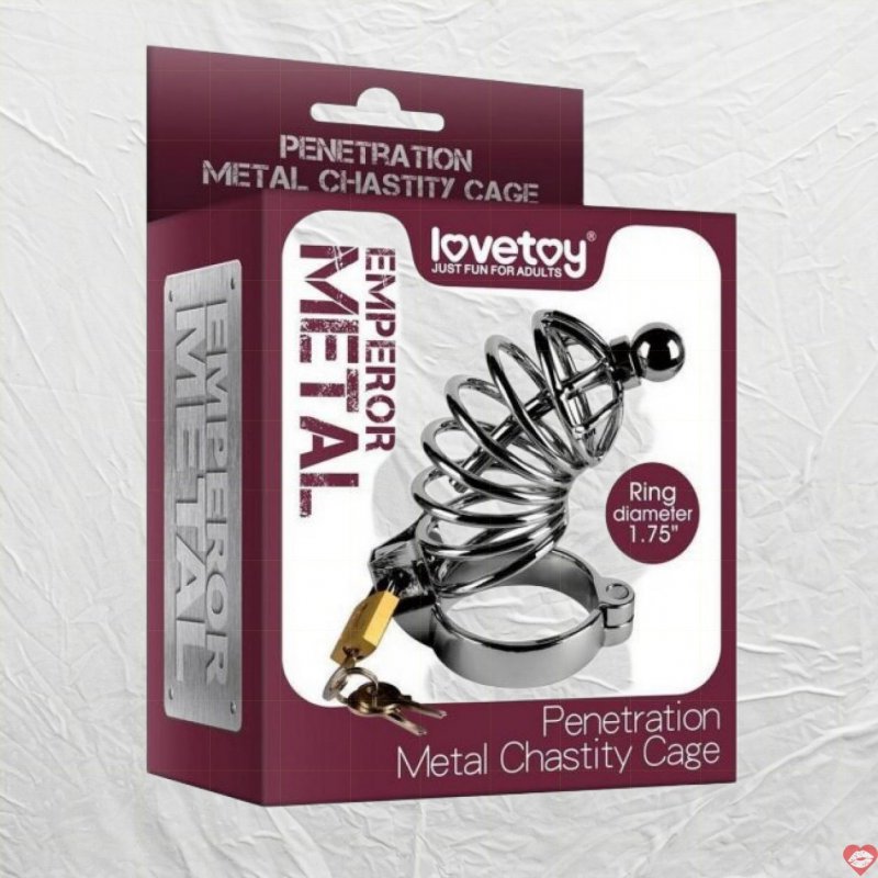 Khoá dương vật bằng rọ hợp kim Lovetoy Emperol Metal