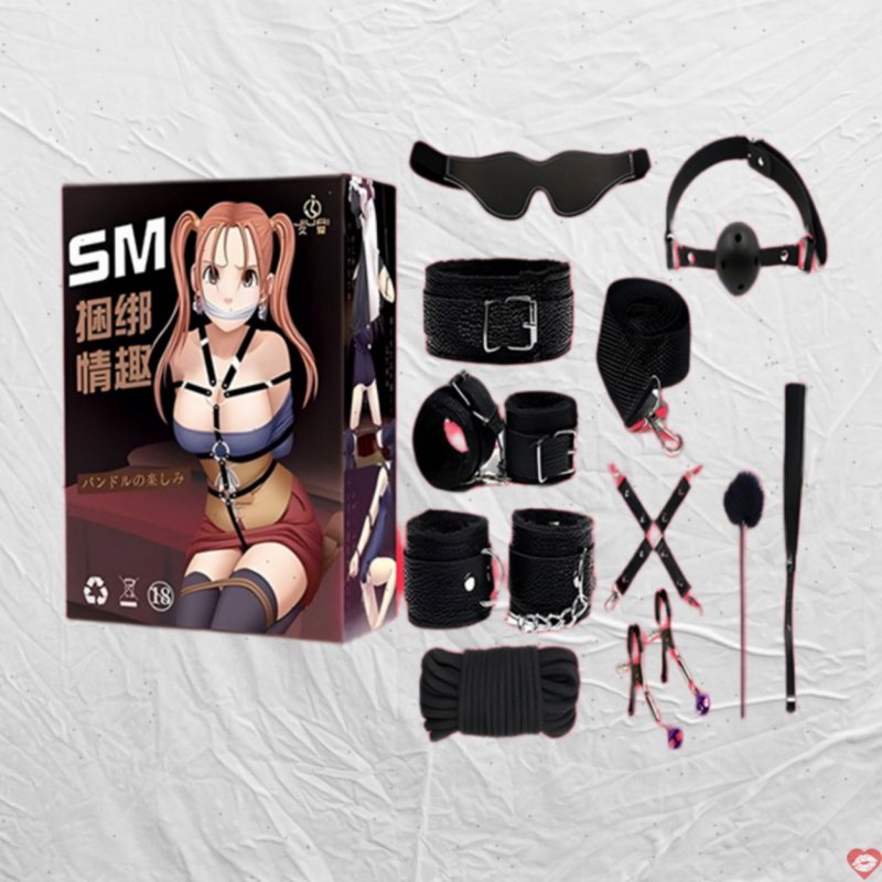 Bộ bạo dâm BDSM 10 món Jiuai cao cấp