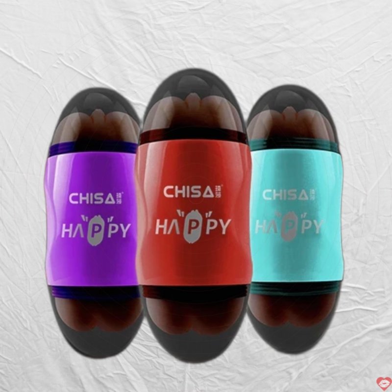 Chisa Happy cầm tay rung 2 đầu kích thích âm đạo miệng hậu môn 