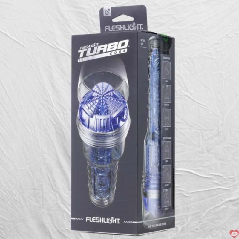 Fleshlight Turbo Core Blue Ice chất liệu siêu thực kích thích mạnh 