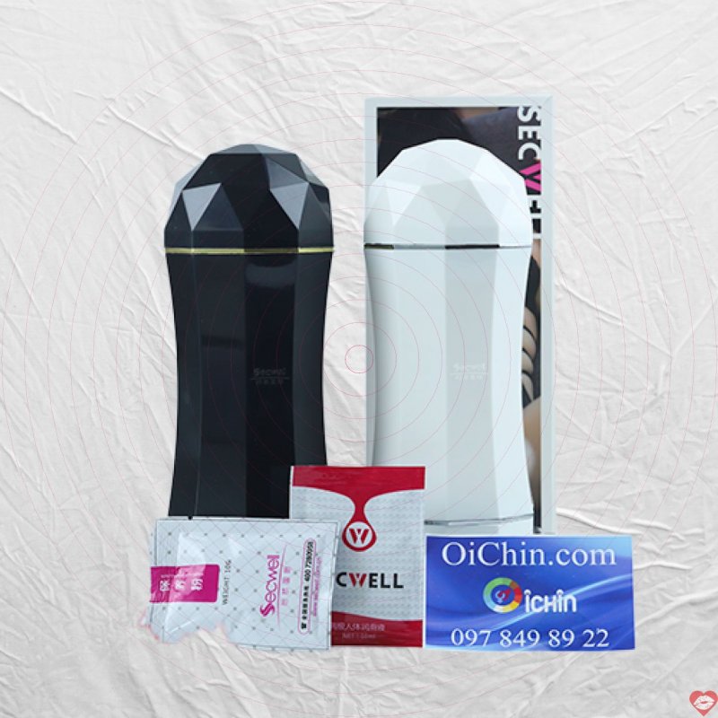Âm đạo giả Secwell 2 đầu rung êm mịn siêu khít cực đã 