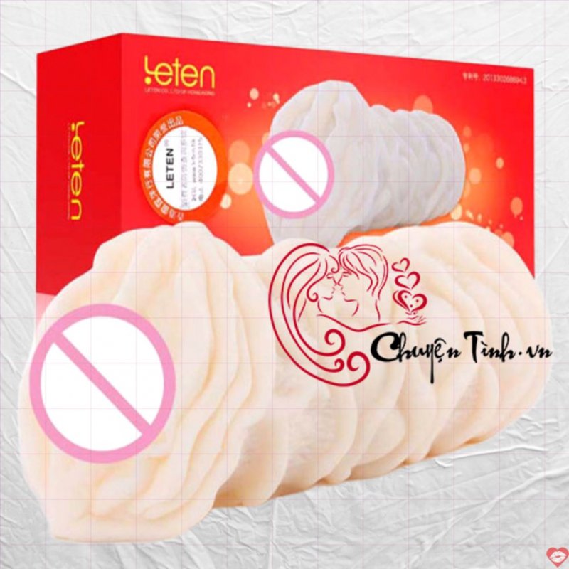 Âm đạo giả Leten 3D ruột đỏ sang trọng chất lượng cao 