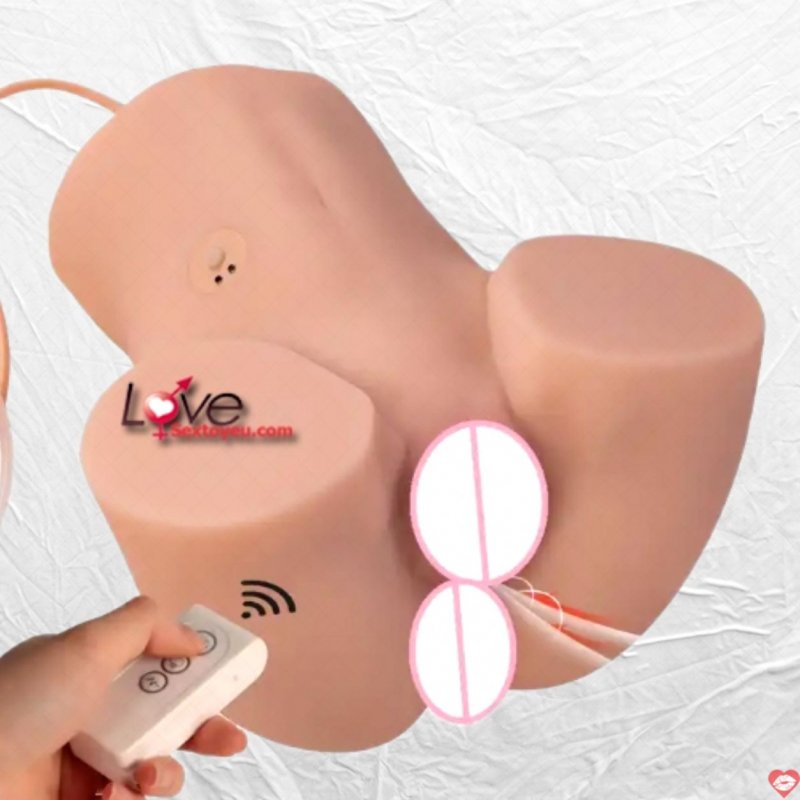 Âm đạo giả cao cấp rung rên bú nút điều khiển từ xa