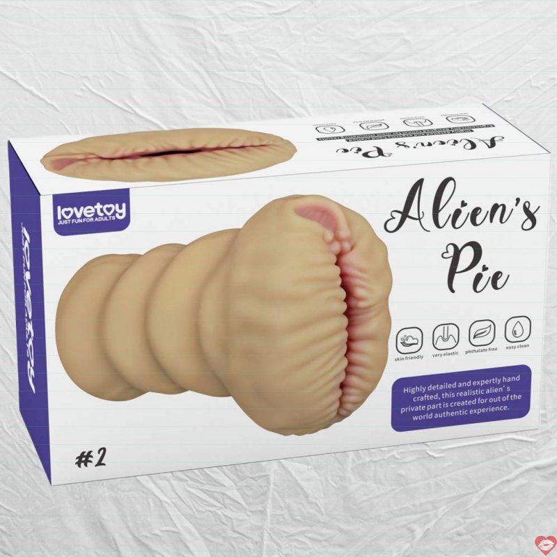 Âm đạo giả cầm tay USA Lovetoy Alien Pies LV351022 1kg độc lạ