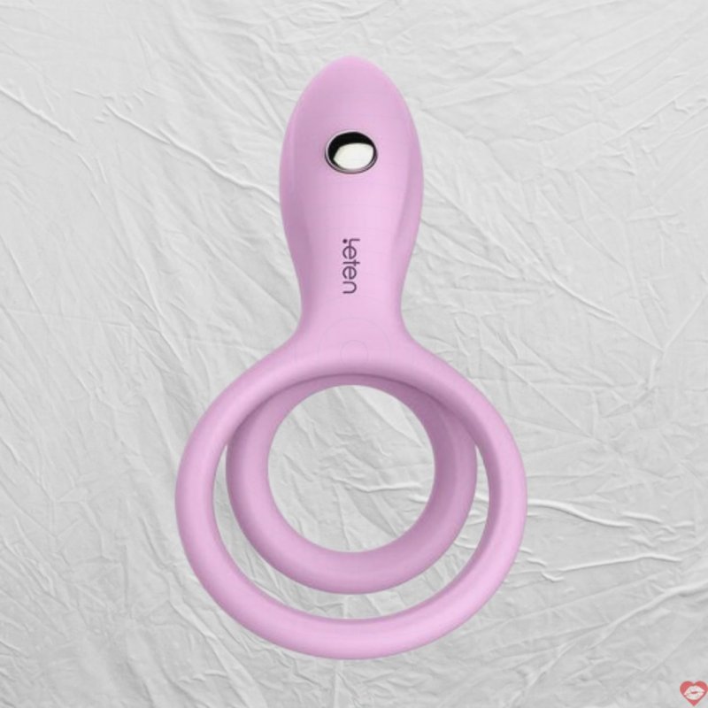 Leten Vibrating vòng rung lưỡi liếm quai đeo siêu kích thích 