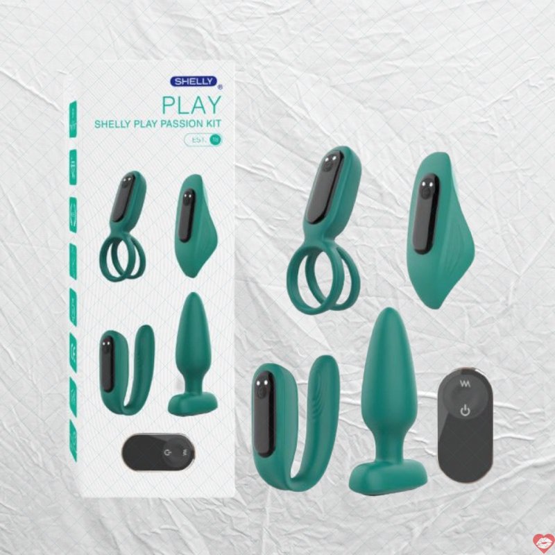Bộ dụng cụ Shelly Play Passion Kit 4 món hấp dẫn mua ngay 