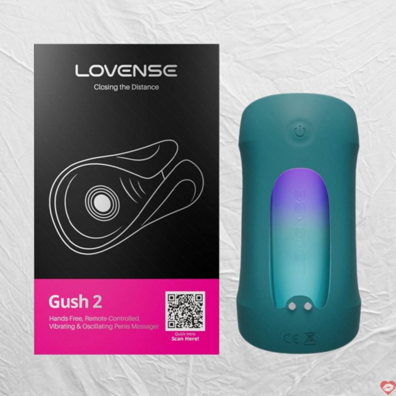 Lovense Gush 2 vòng rung cao cấp tăng khoái cảm mạnh mẽ 