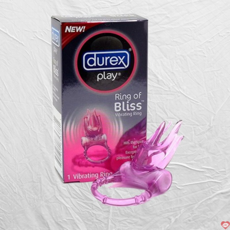 Vòng rung lưỡi liếm Durex Play Bliss sang chảnh, kích thích 
