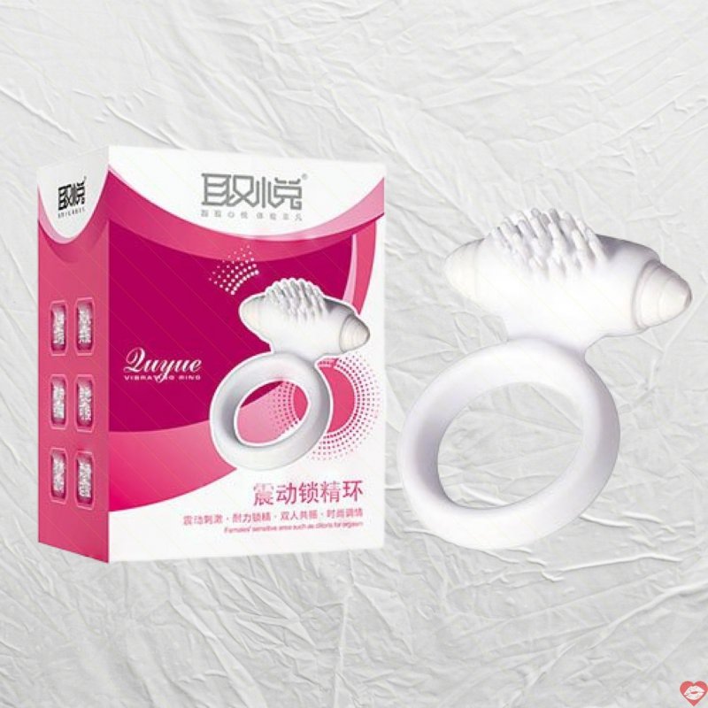 Vòng đeo chống xuất tinh sớm lưỡi rung kích thích âm vật 