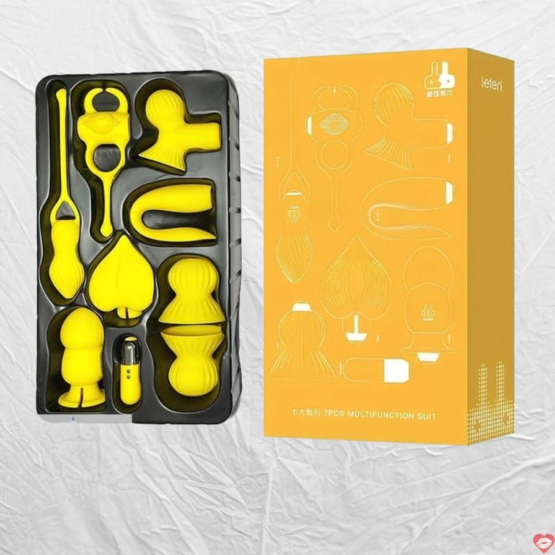 Máy rung tình yêu đa năng có 7 món phụ kiện Leten MultiFunction Suit