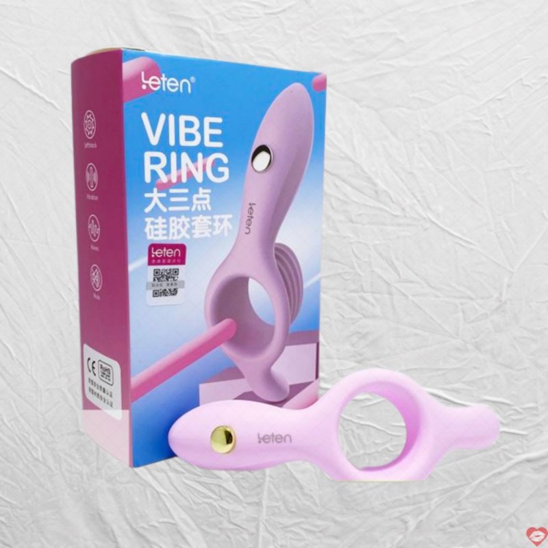 Leten Vibe Ring dụng cụ hỗ trợ tình dục rung đa điểm