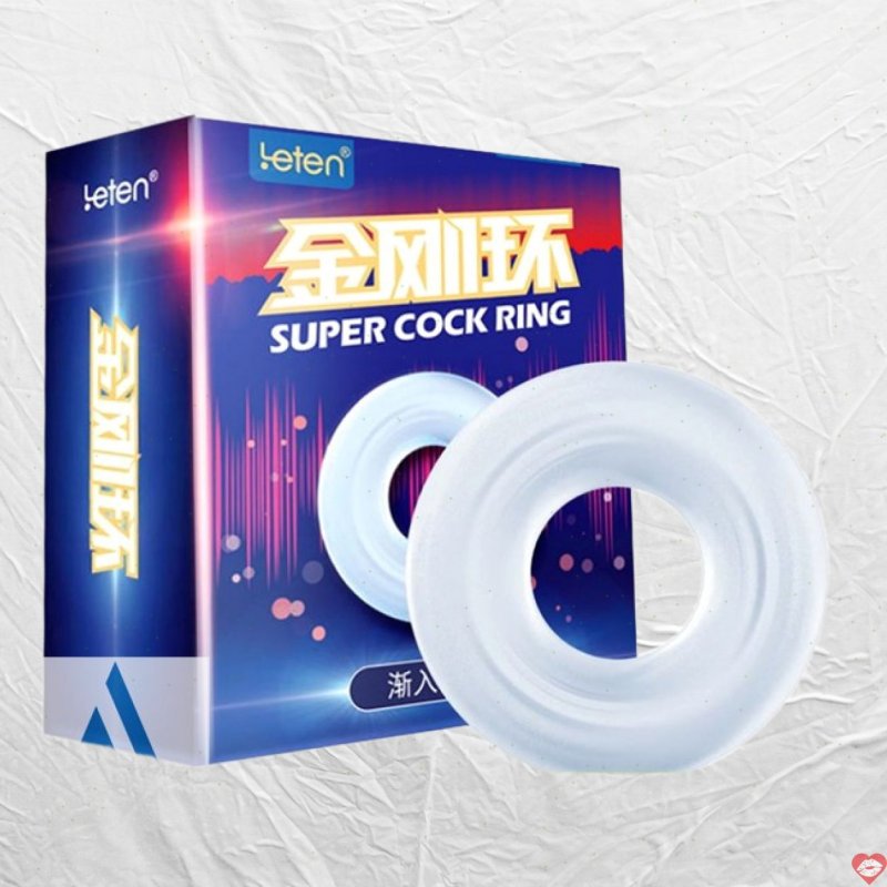 Vòng đeo cu chống xuất tinh sớm Leten Super Cock Ring