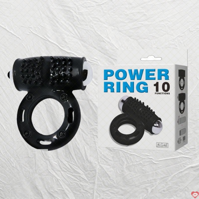 Vòng rung nam 10 chế độ cực mạnh Baile Power Ring