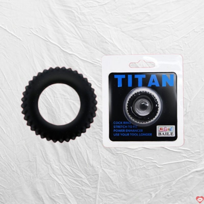 Vòng đeo silicon chống xuất tinh sớm Titan