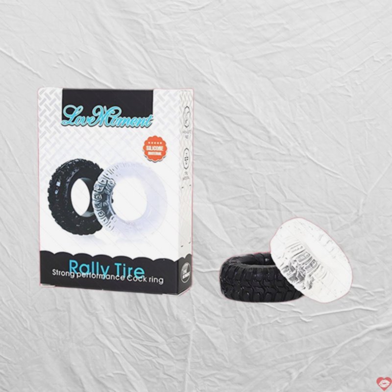 Vòng đeo chống xuất tinh sớm Rally Tire silicon mềm mịn