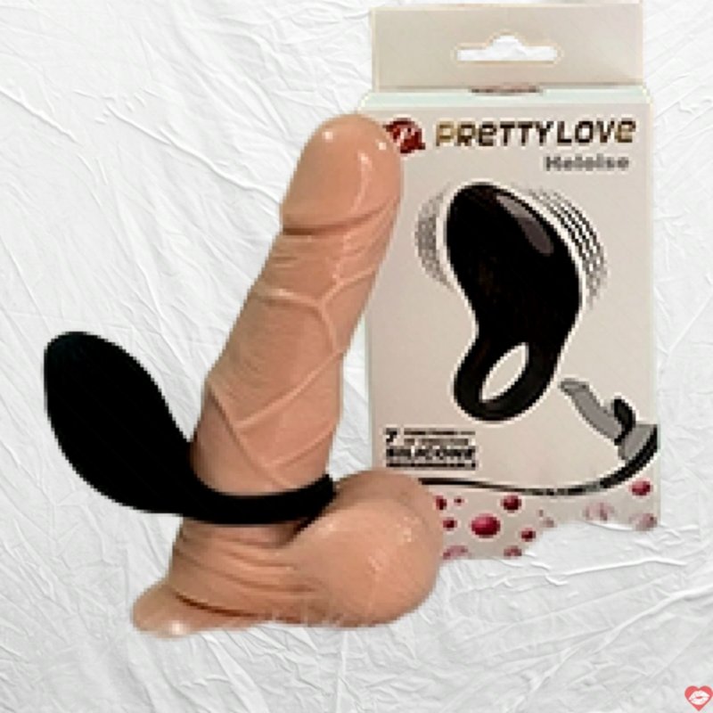 Vòng rung liếm 7 chế độ sạc pin Prettylove Heloise  lên đỉnh dễ dàng