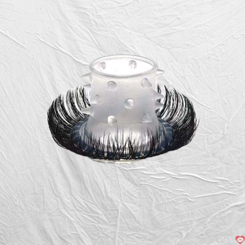 Vòng đeo mắt cừu COC silicone đuôi ngựa mềm mại nhiều kiều gai gân bi nổi POLL