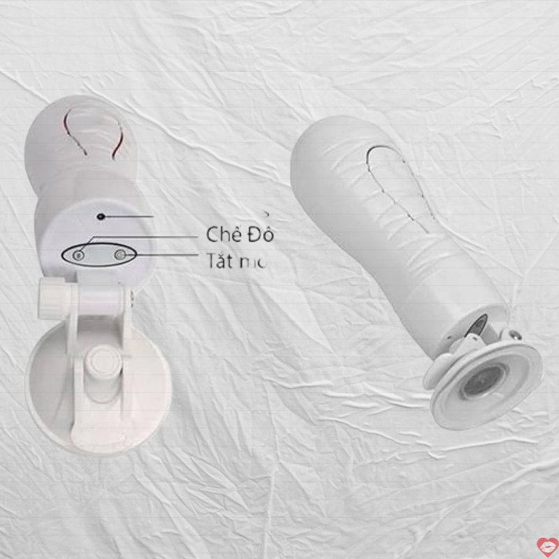 Âm đạo giả gắn tường Crazy Bull Flora rung bóp cực đã 