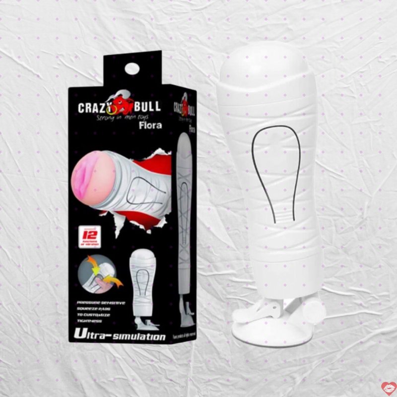 Âm đạo giả Baile Crazy Bull White Flora đa năng sướng tuyệt 