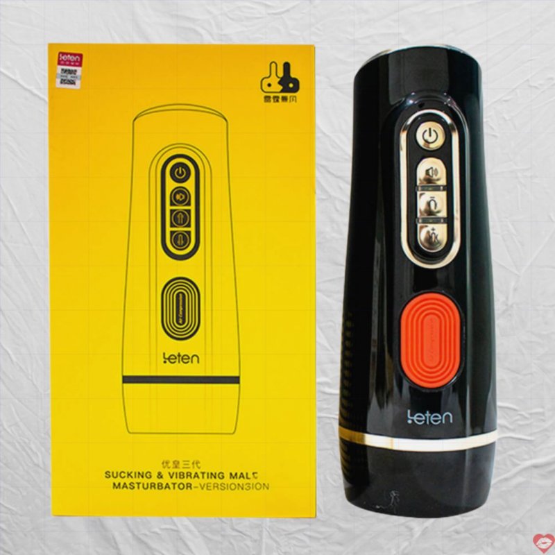 Leten V3 Âm đạo giả rung hút đa năng kích thích cực mạnh 