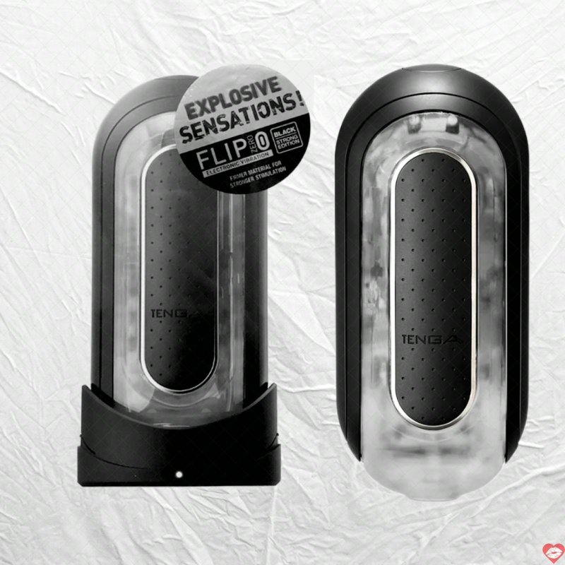Âm đạo giả đa năng Tenga Flip Zero Black Strong Edition Electronic Vibration