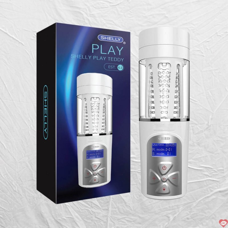 Âm đạo giả Shelly Play Teddy đa năng chất liệu mềm mịn kích thích 