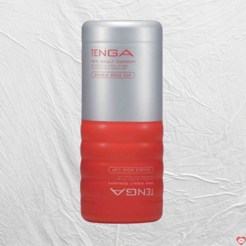 Âm đạo giả 2 đầu nhỏ gọn Tenga Double Hole Cup