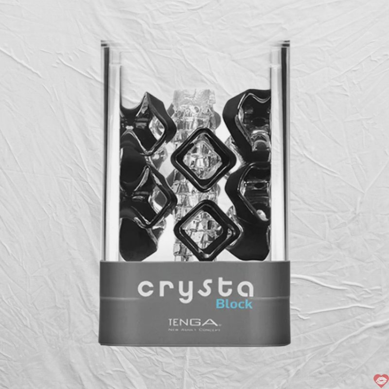 Âm đạo giả Tenga Crysta Block