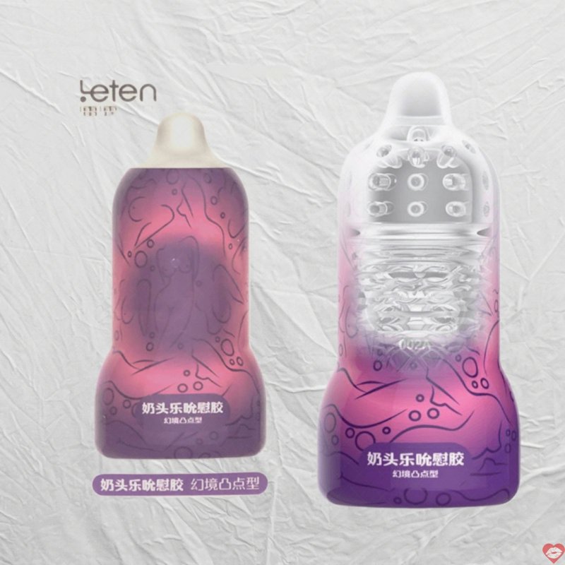 Âm đạo giả Leten Nipple Sucking Cup Purple