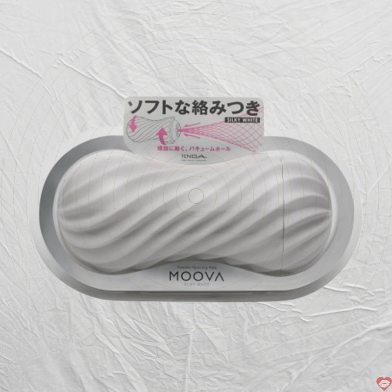 Âm đạo giả Tenga Moova Silky White