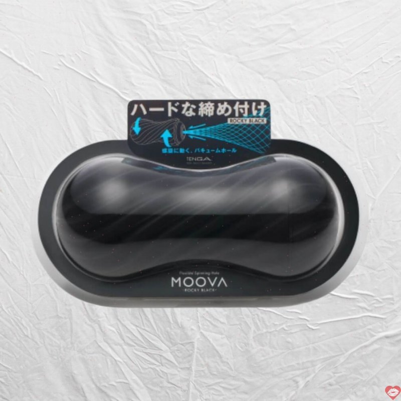Âm đạo giả Tenga Moova Rocky Black