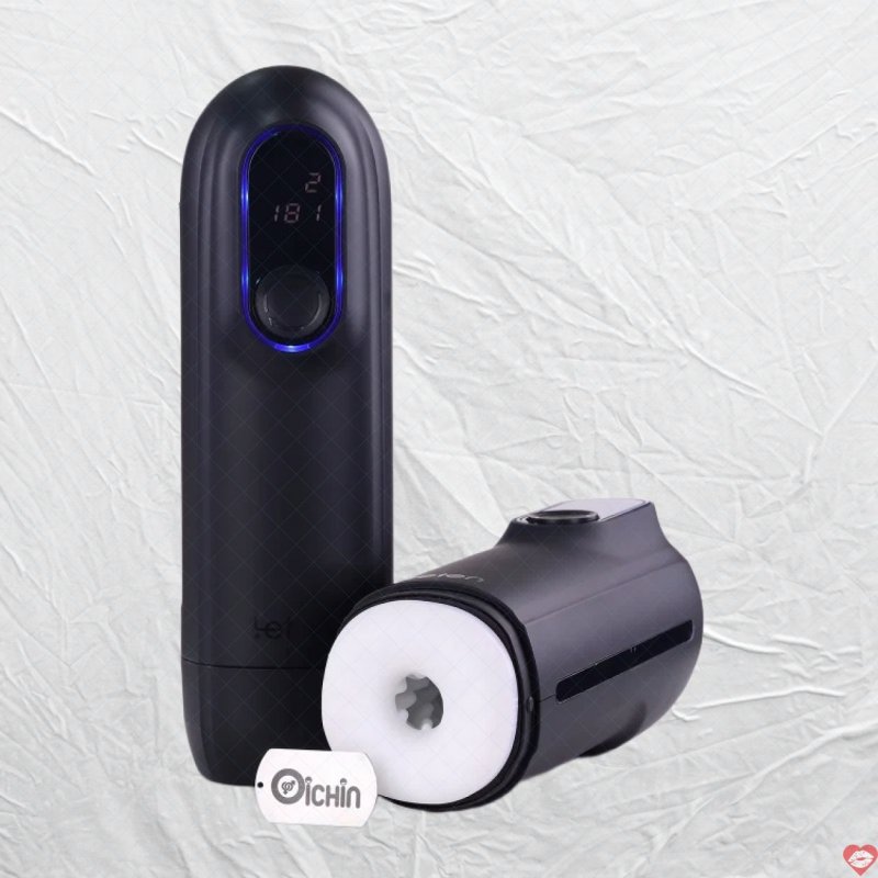 Leten Thrusting Black Hole màn hình LED kép thụt co bóp mát xa