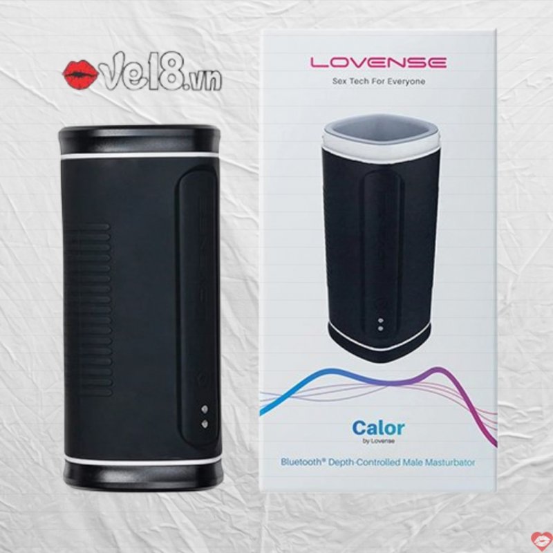 Máy thủ dâm tự động dành cho nam Lovense Calor – Điều khiển qua app
