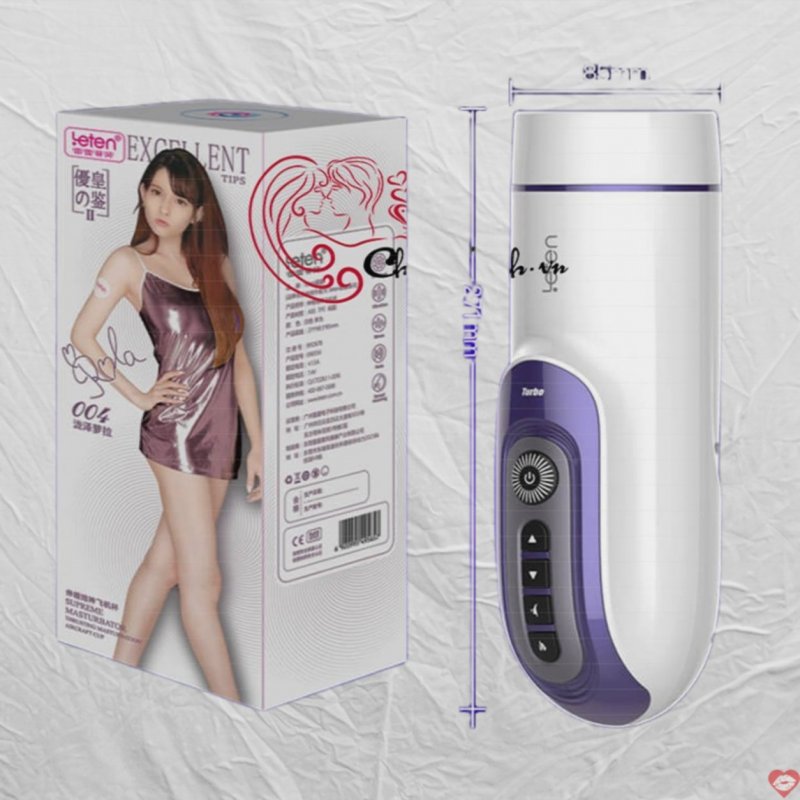 Máy thủ dâm Leten có âm thanh và sưởi ấm