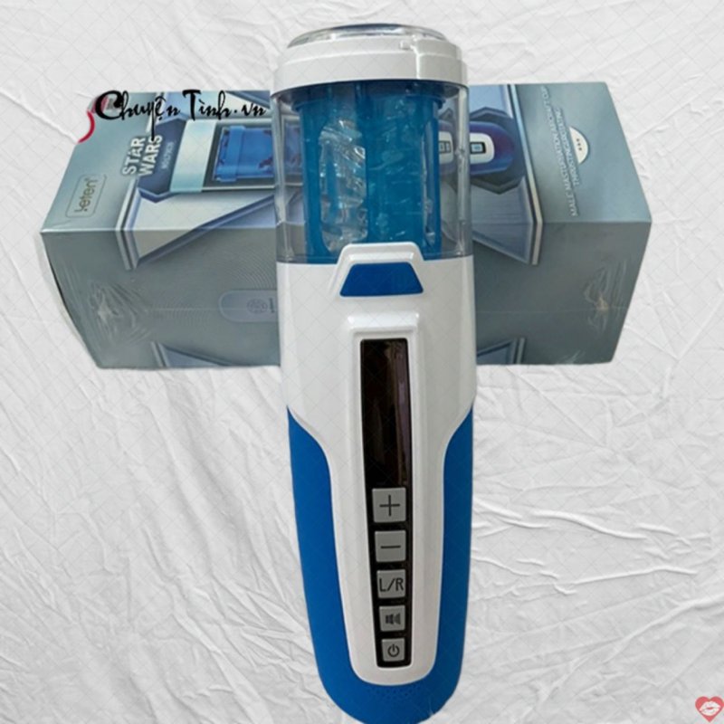 Máy thủ dâm tự động Leten star wars -Xoay thụt âm thanh cực phê