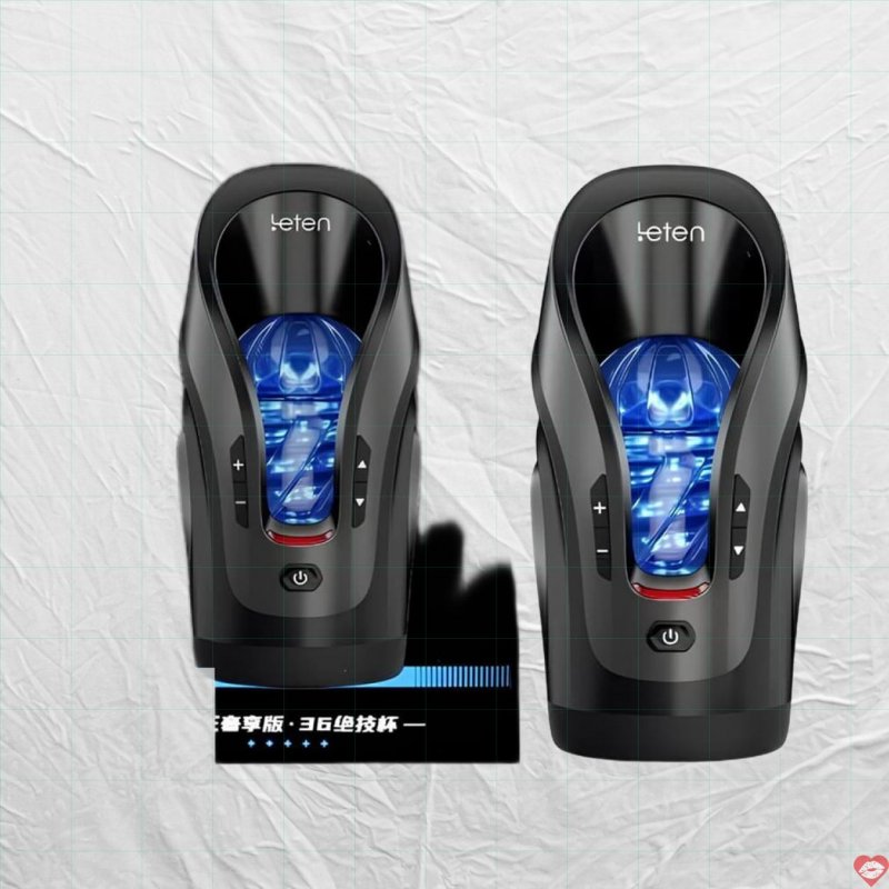 Máy thủ dâm nam thụt tự động có âm thanh Leten Luxury Male Masturbator
