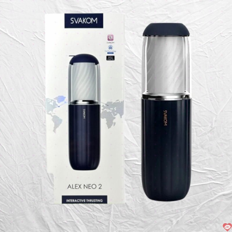 Svakom Alex Neo 2 đồ chơi thủ dâm thụt tự động cho nam kết nối App - USA