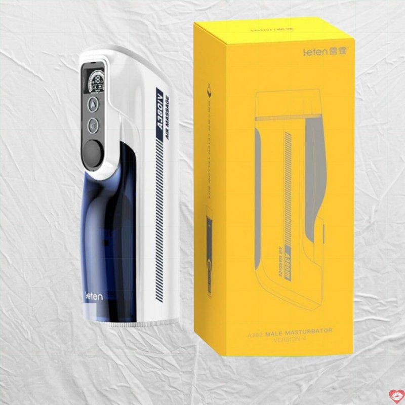 Leten A380 Version 4 âm đạo giả dành cho nam tự động thụt có sưởi ấm