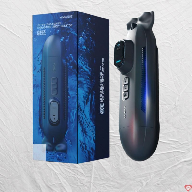 Âm đạo giả cao cấp ngụy trang thụt tự động có âm thanh Leten Submerge