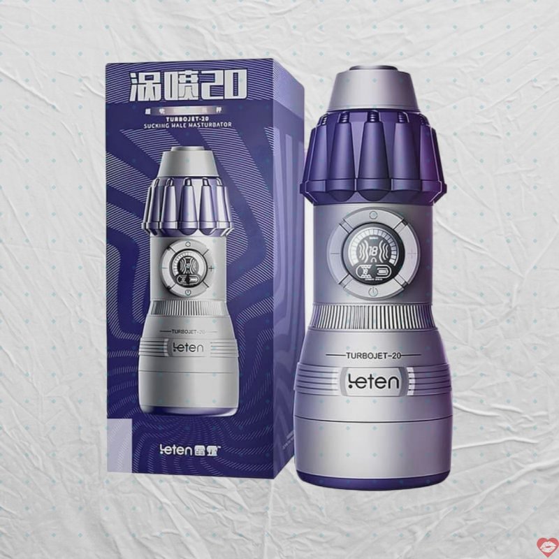 Máy thẩm du cho nam rung co bóp có âm thanh màn LCD Leten TurboJet-20