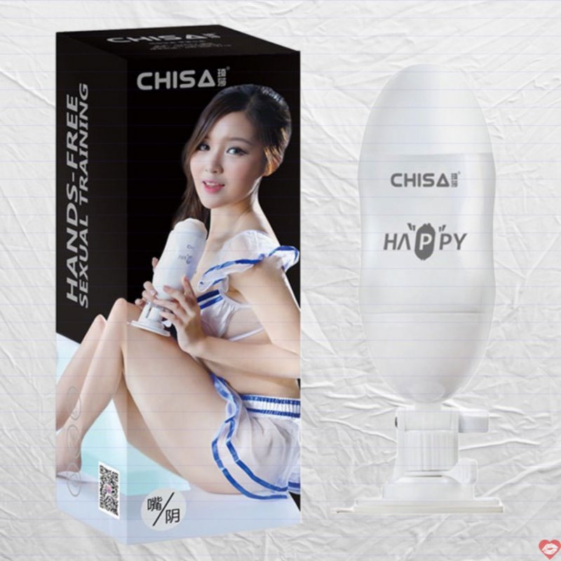 Âm đạo giả gắn tường 2 đầu Chisa Happy