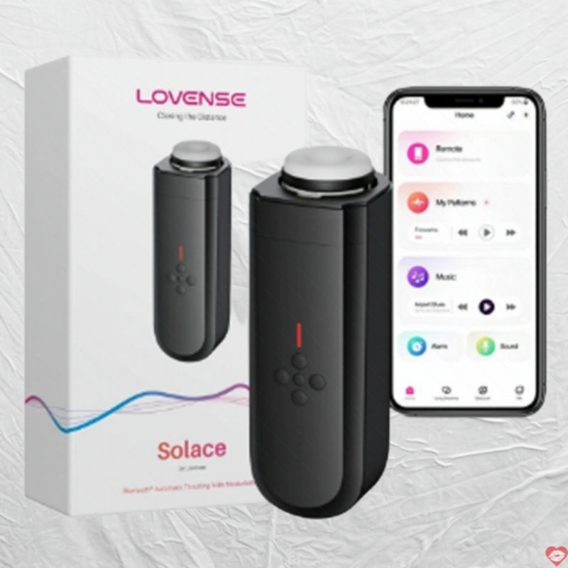 Máy thủ dâm cao cấp Lovense Solace điều khiển qua app