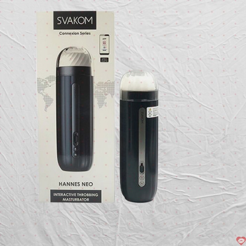 Svakom Hannes Neo- Âm đạo tự động rung thụt sưởi ấm tương tác qua app