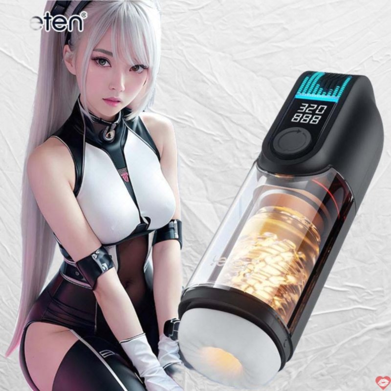 Cốc thủ dâm tự động Leten thunder Black Hole Pro Thụt mạnh nhiệt kép