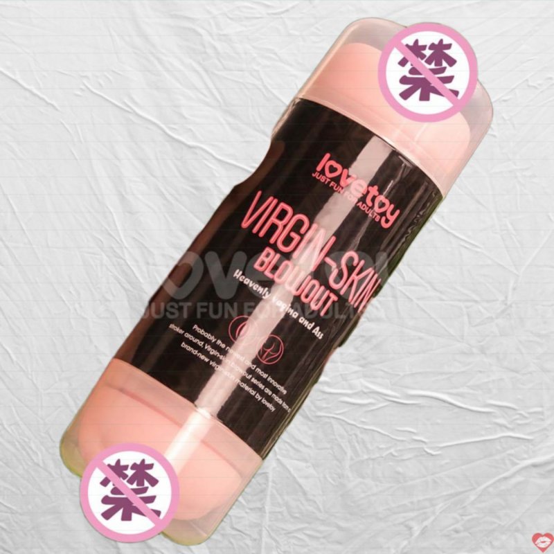 Cốc thủ dâm 2 đầu âm đạo và mông Lovetoy Virgin-skin Blowout USA