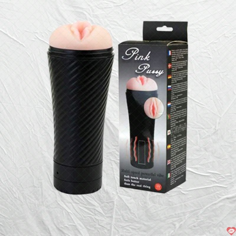 Mua âm đạo giả cốc rung Pink Pussy 7 chế độ, tuyệt đỉnh 